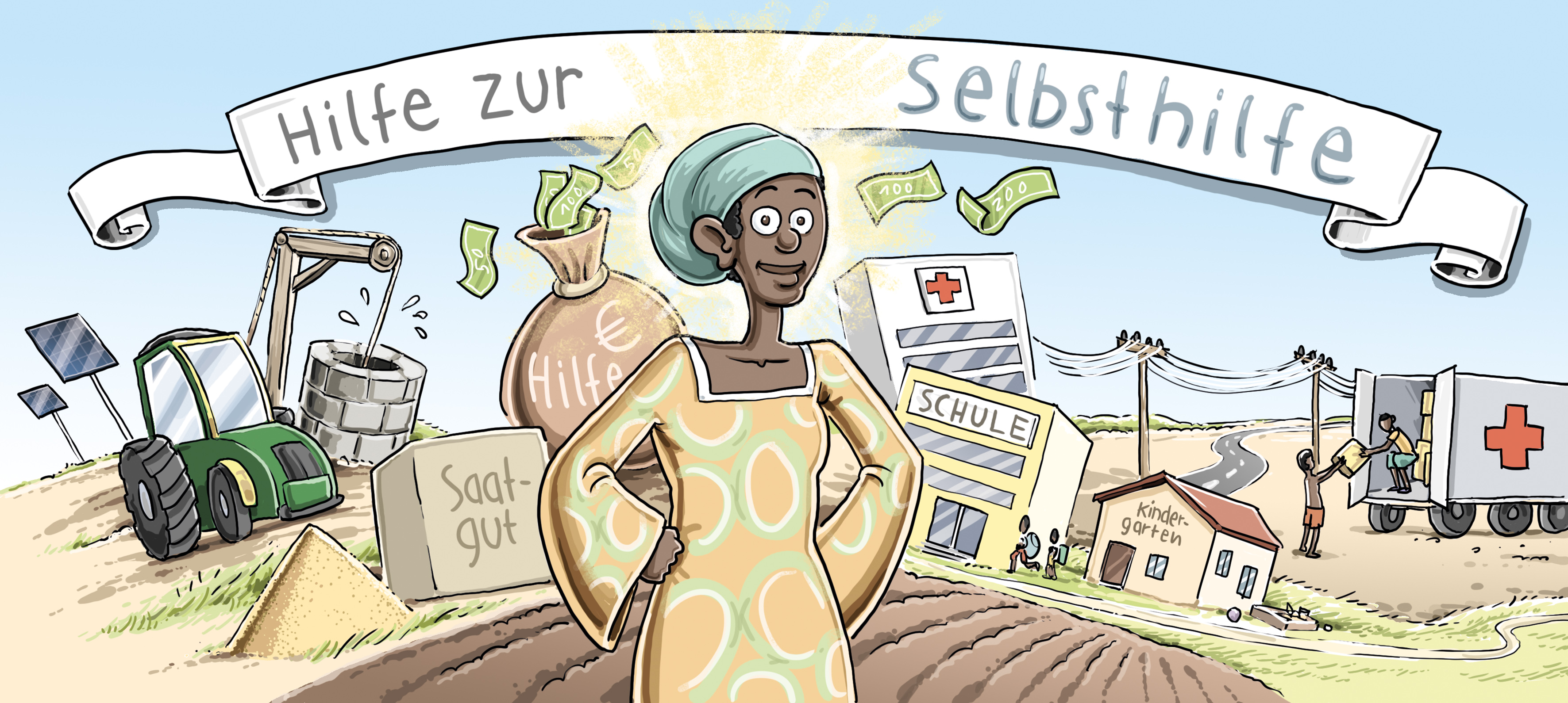 Schulbuch Tobias Wieland llustration